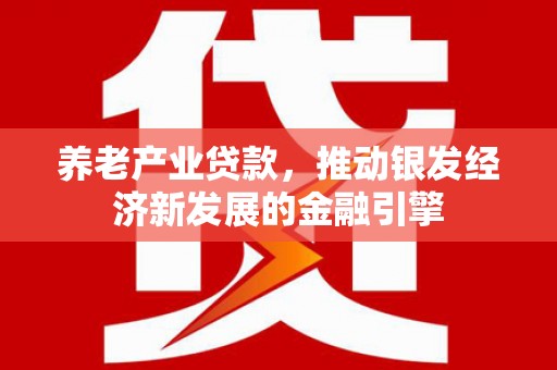 杉林养老产业贷款，推动银发经济新发展的金融引擎