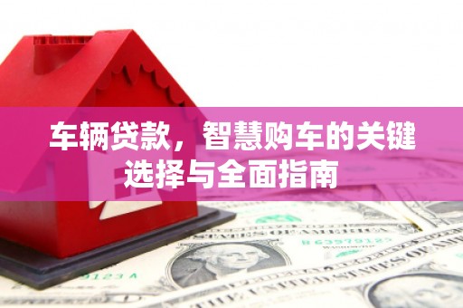 杉林车辆贷款，智慧购车的关键选择与全面指南