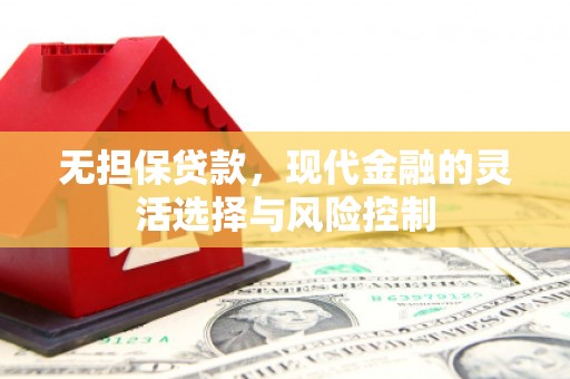 杉林无担保贷款，现代金融的灵活选择与风险控制