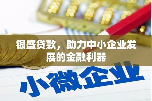 杉林银盛贷款，助力中小企业发展的金融利器